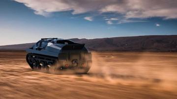 The Storm Is A Fierce Looking Amphibious Tank With Steering Wheel