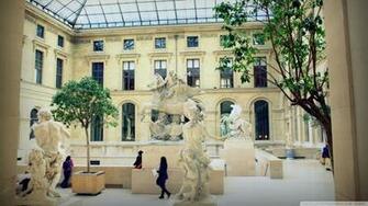 Inside The Louvre 4k HD Desktop Wallpaper For Ultra Tv