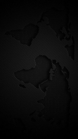 World Map Dark iPhone 5s Wallpaper Choose More In