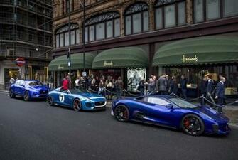 Wallpaper Handmade With Jaguar And C X17 Concept Car Make London