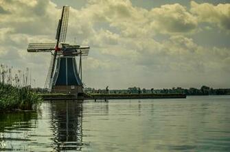 Dutch Windmill Wallpaper Typical