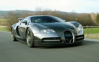 Black Bugatti Veyron Wallpaper