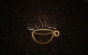 More Digital Art Coffee Bean Cup