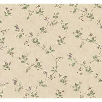 Advantage Ree Beige Mini Floral Trail Wallpaper The