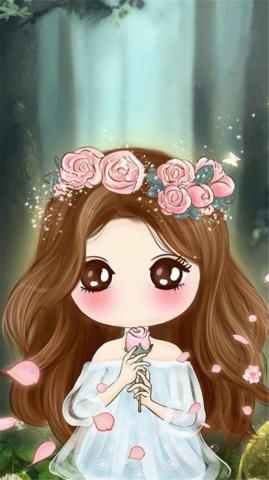 Cute iPhone Wallpaper Chibi Girl Teahub Io