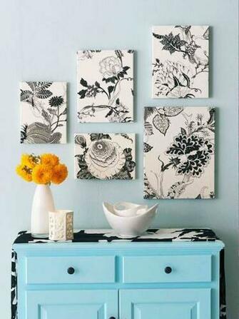 Wallpaper Made Into Art Arty Farty