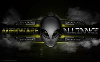 Wallpaper Alienware Alliance Gdefon Original
