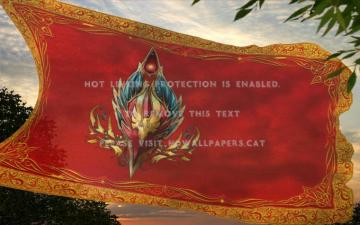 Silvermoon Banner World Of Warcraft City
