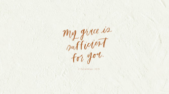 God S Grace Bible Quote Wallpaper