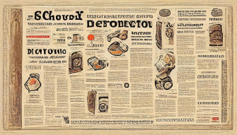 Vintage Newspaper Wallpaper