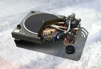 Technics Sl 1210mk2 Creative Dj Music Audio Vi HD Wallpaper