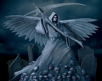 Grim Reaper Computer Wallpaper Desktop Background Id