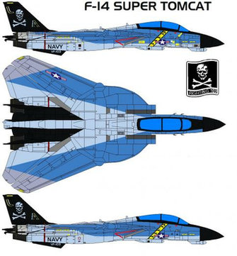 14e Tomcat Jolly Rogers By Bagera3005