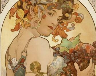 Mucha Wallpaper