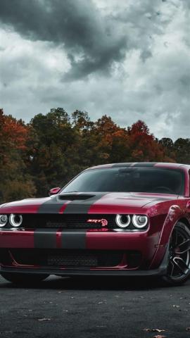 Best Dodge Challenger Srt Hellcat iPhone HD Wallpaper