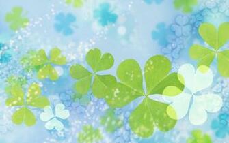 Flower Background Blue Green White Desktop Laptops Image