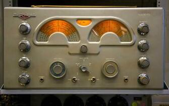 Radio Retro Vintage Ham Stereo Wallpaper Background