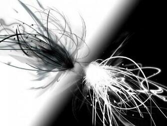 Abstract Black White Wallpaper iPhone HD
