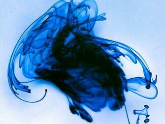 Desktop Ink In Water Wallpaper
