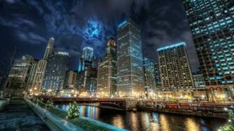 HD City Desktop Background Image