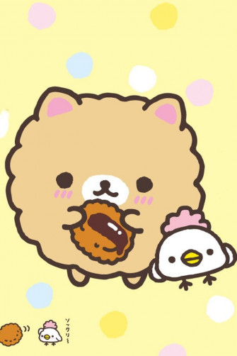 Cute Kawaii Character Wallpaper Background