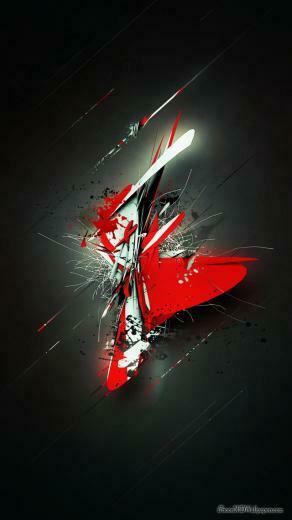 iPhone Wallpaper White And Red