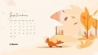 September Wallpaper Calendars Flipsnack