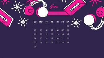 June Calendar HD Wallpaper And Background Image Yl Computing