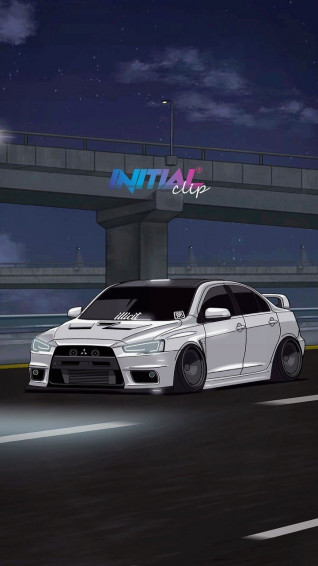 Initial Clip On Instagram Clean Evo X Animation Work Special