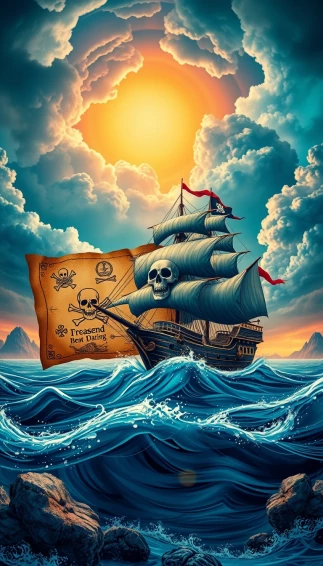 Pirate Phone Wallpaper
