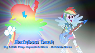 Rainbow Dash Mlp Eg Rocks Wallpaper By Joeycrick On