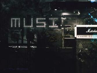 Music Studio Marshall Splatter Crows Microphones Photomanipulations