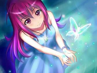Wallpaper Anime M Dchen Und Schmetterling Suchen Diese Tags