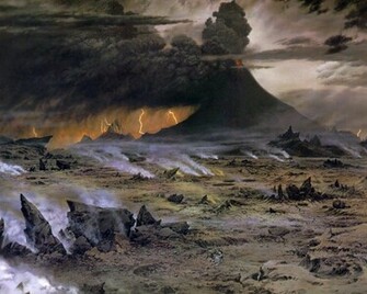 Fantasy Lord Of The Rings Map Wallpaper