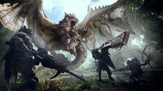 Monster Hunter World HD Wallpaper Background Image