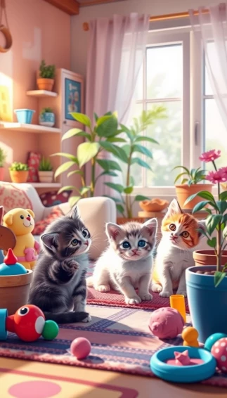Cute Cats Wallpaper