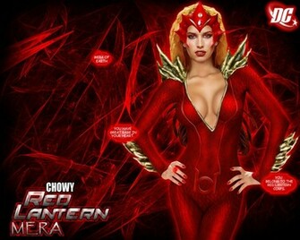 Supergirl Red Lantern Wallpaper Mera By Chowyspizz