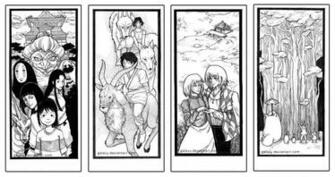 Studio Ghibli Bookmarks By Galazy