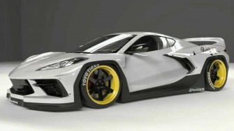 Corvette C8 With Pandem Widebody Kit Brings Wild Looks For