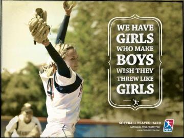 Girls Softball Wallpaper Top Background