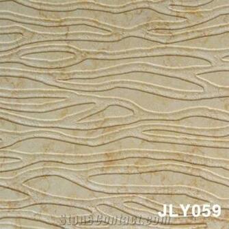 Cheap Nature Stone 3d Wallpaper Beige Marble Home Decor From China