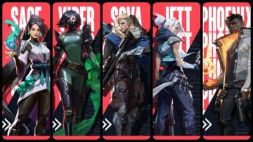 Valorant Characters Wallpaper For Mobile