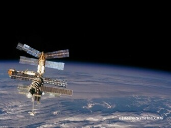 Karen Bryan Space Station Wallpaper