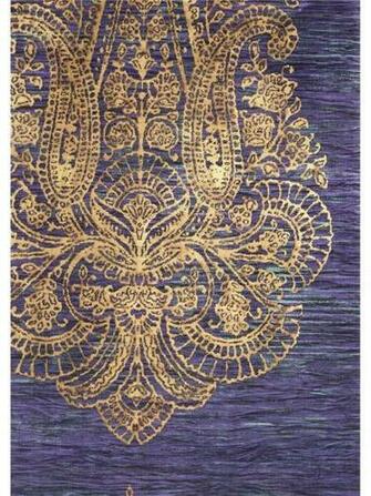 Wallpaper Golden Accent Gold Embossing Posts Damasks