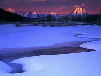 Winter Sunrise Light Desktop Pc And Mac Wallpaper