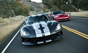 Dodge Srt Viper Gts And Chevrolet Corvette Zr1 HD Wallpaper