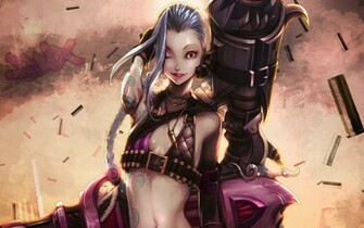Jinx Wallpaper League Of Legends Picture HD