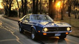 Muscle Car Wide Wallpaper HD Background Screensavers