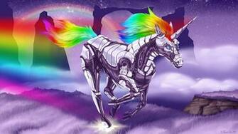 Rainbow Unicorns Image HD Wallpaper And