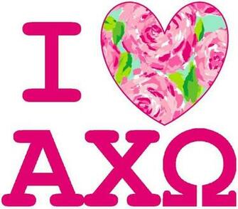 Alpha Chi Omega Lilly Pulitzer Love